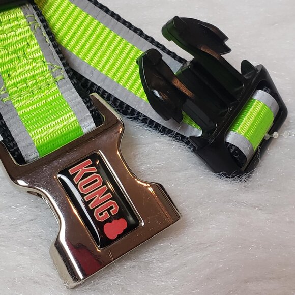 🐶 KONG Medium Adjustable Reflective Braided Strap Dog Harness & 4 ft Rope Leash - Picture 5 of 16